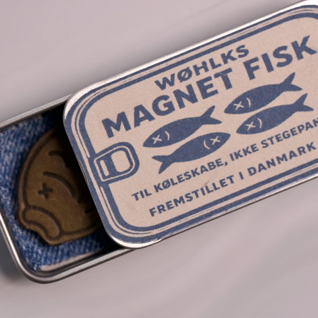 Wøhlks Magnetiske Køleskabs Fisk